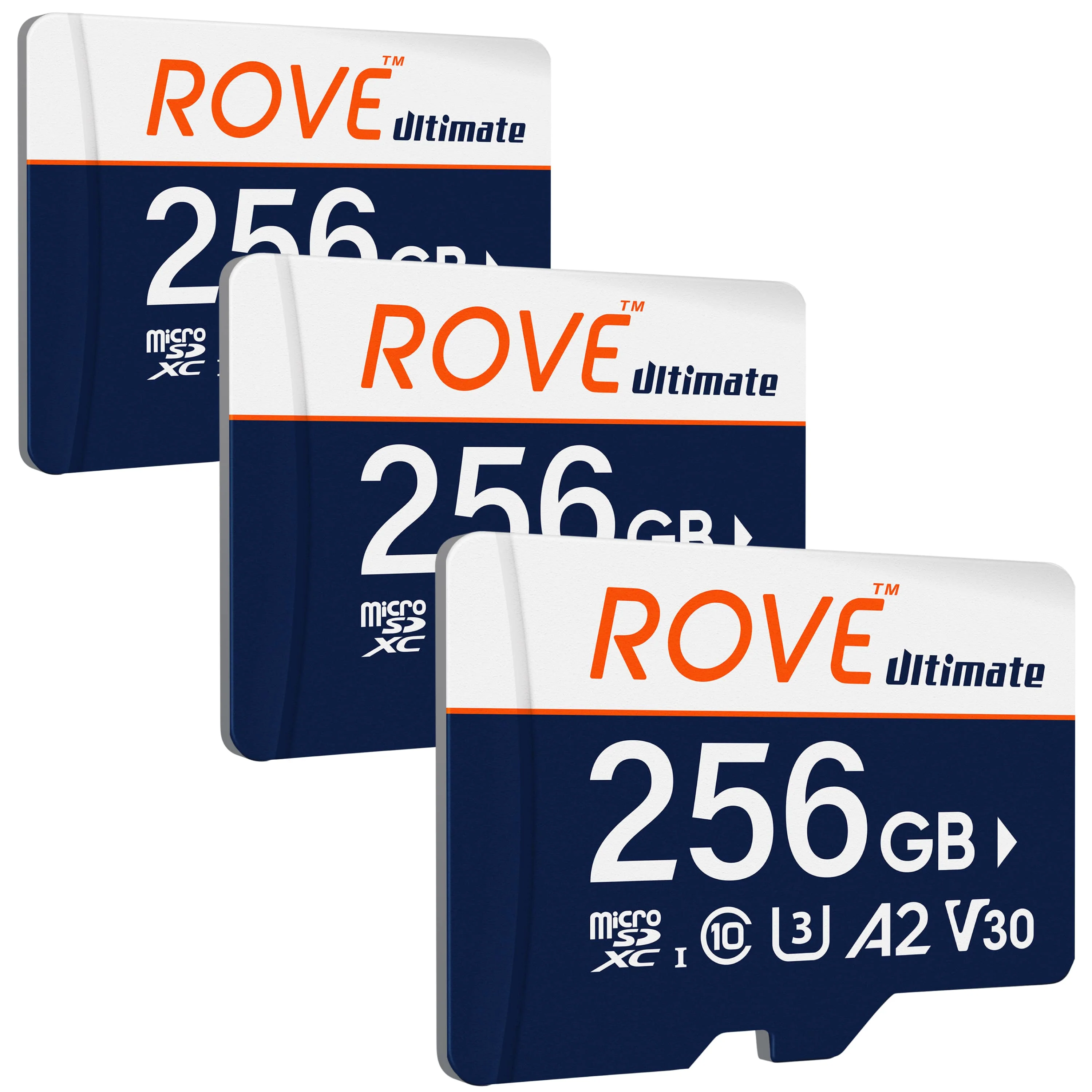3 Rove Ultimate 256GB Micro SDXC Card with USB 3.2 Gen-1 Type-C card reader, Micro SD memory card for dash cam, Up to 170MB/s Read, 100MB/s Write, U3, Class10 - Image 2
