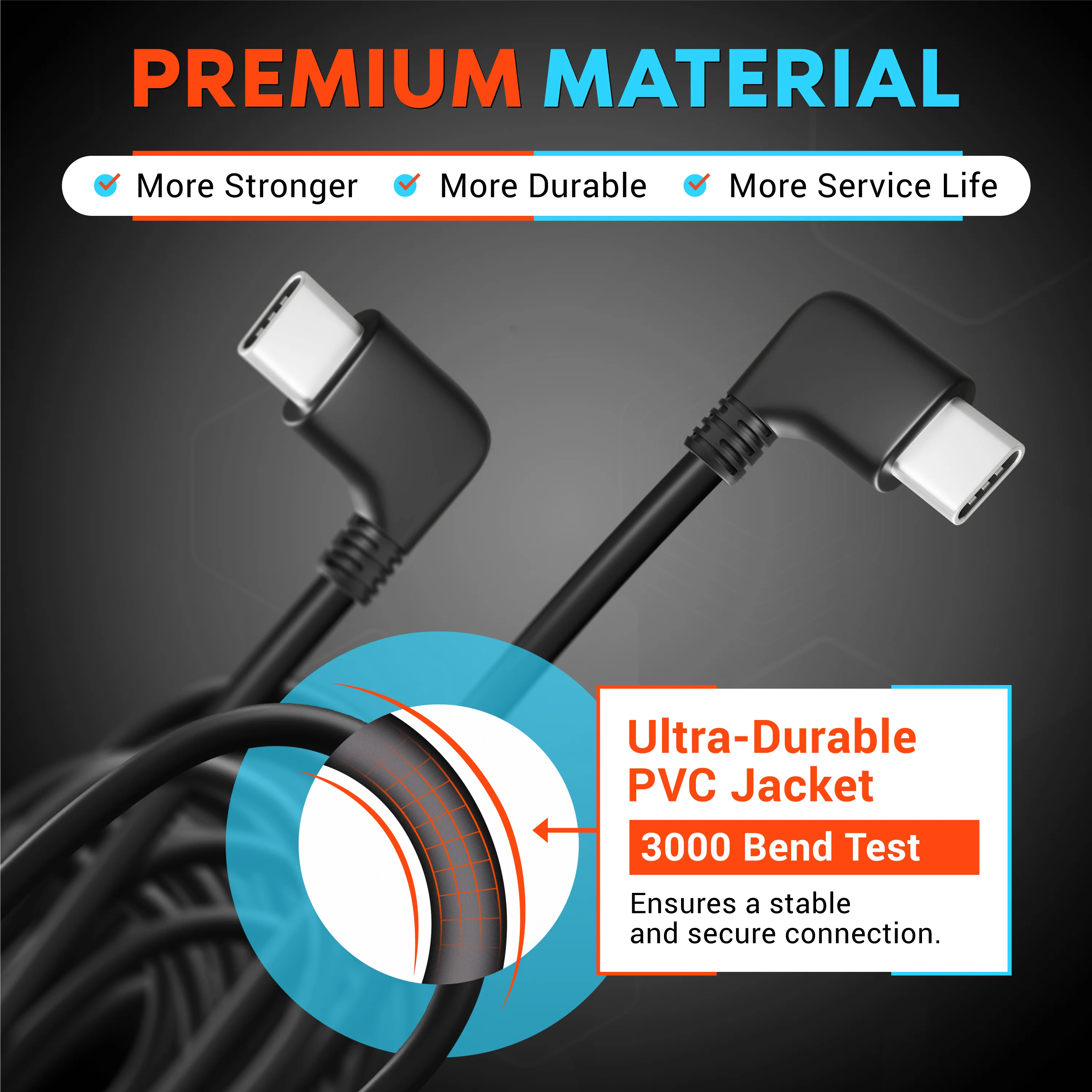 ROVE Ultimate 9M Extended Rear Camera Cable for R2-4K DUAL Dash Cam - Ultimate Connectivity Solution - Image 3