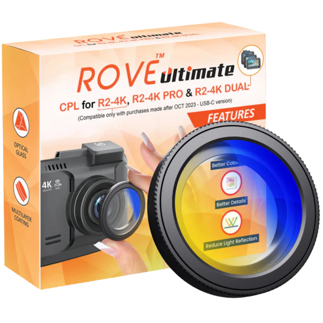 ROVE Ultimate 3-LEAD USB-C Hardwire Kit | CPL Filter for R2-4K, R2-4K PRO, and R2-4K DUAL Dash Cam Models - Image 3