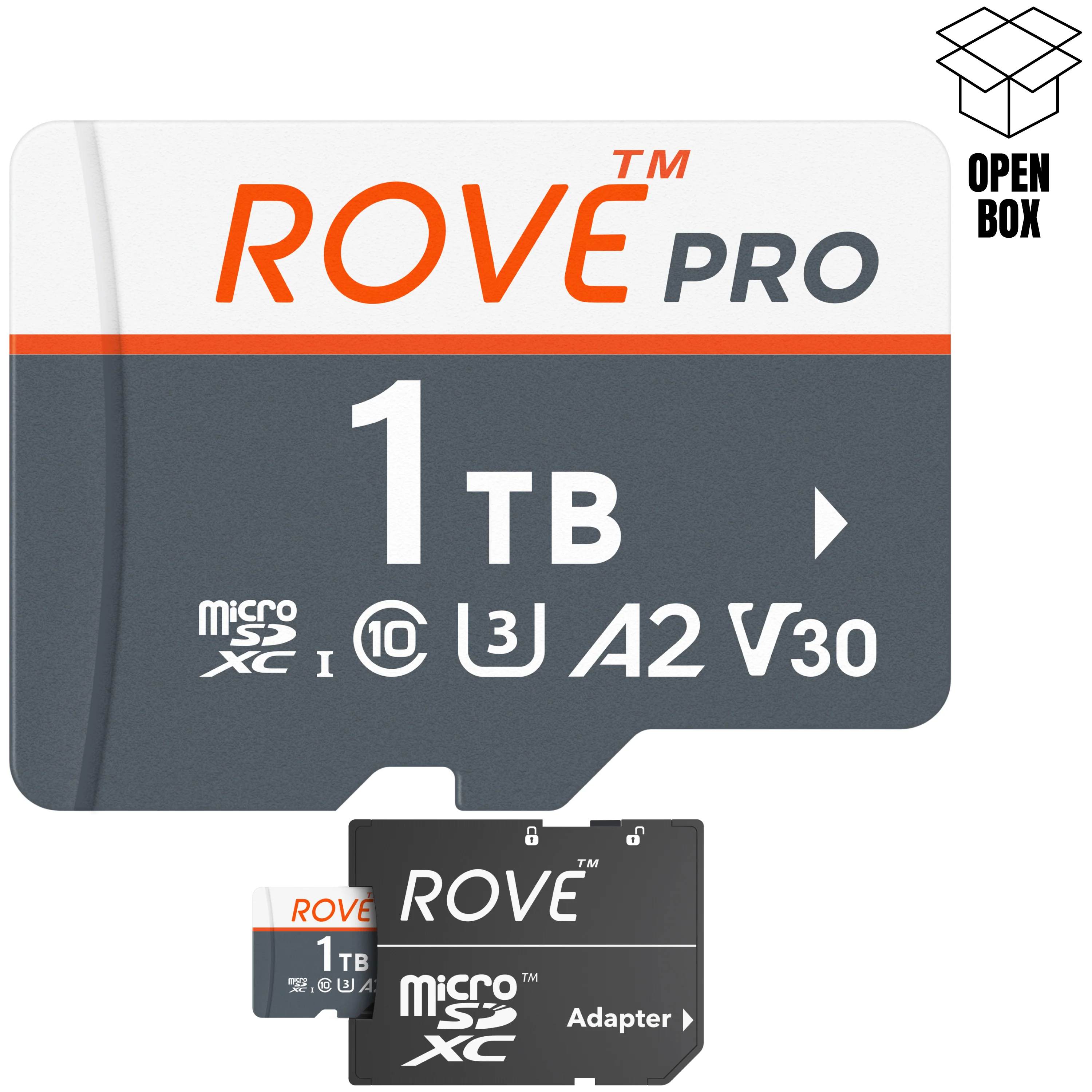 ROVE PRO Micro SDXC Card 128/256/512GB/1TB | Returned Item within their 1st 30-days [Open Box] - Image 3