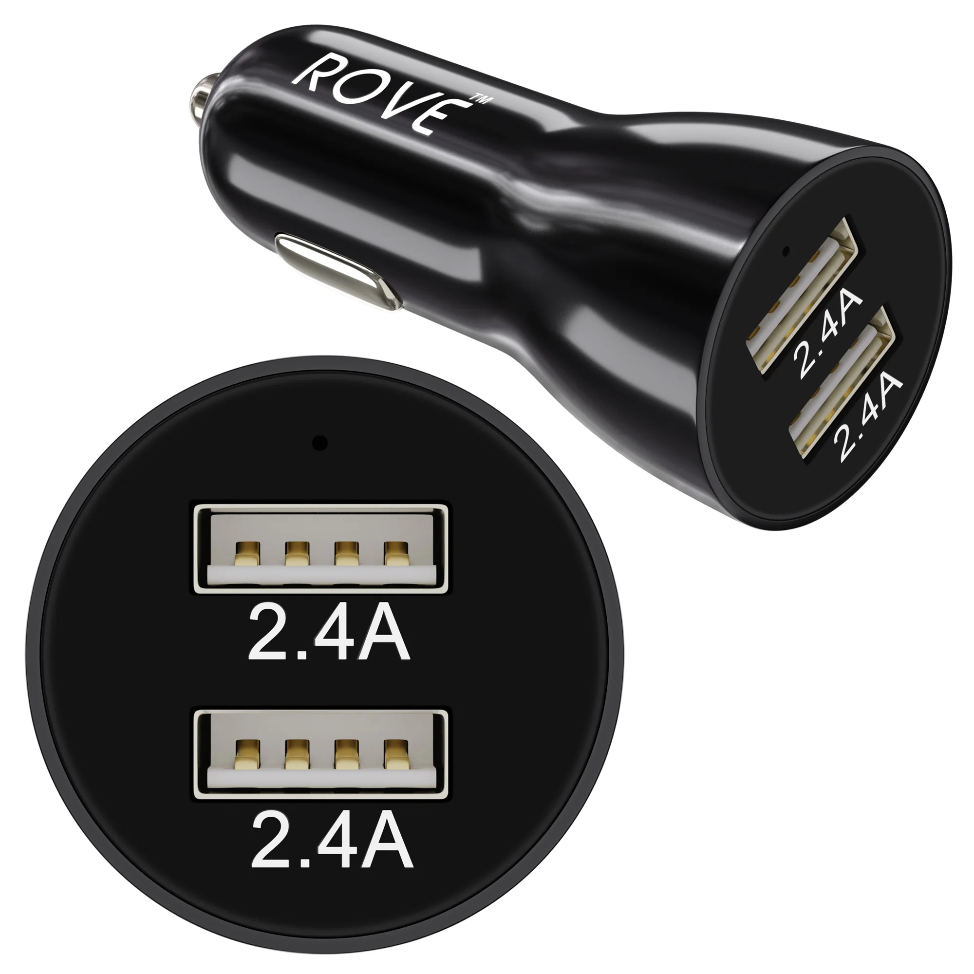 ROVE Spare 4.8 Dual USB Fast Car Charger For The ROVE R3 Dash Cam - Image 3