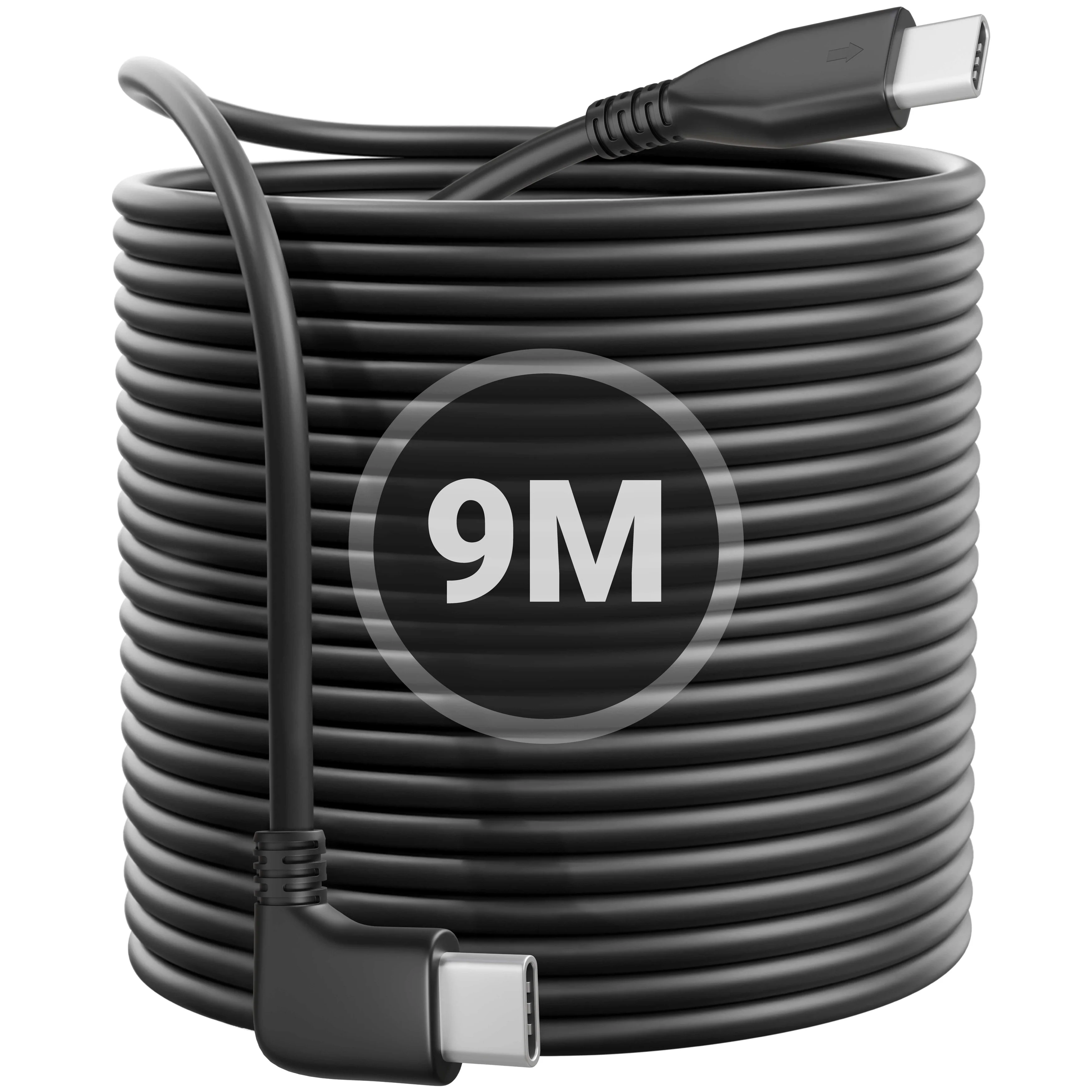 ROVE Ultimate 29.5FT/9M USB Type-C to Type-C Extra Long Cable for ROVE R3 Rear Camera | Check Compatibility Image Before Purchasing